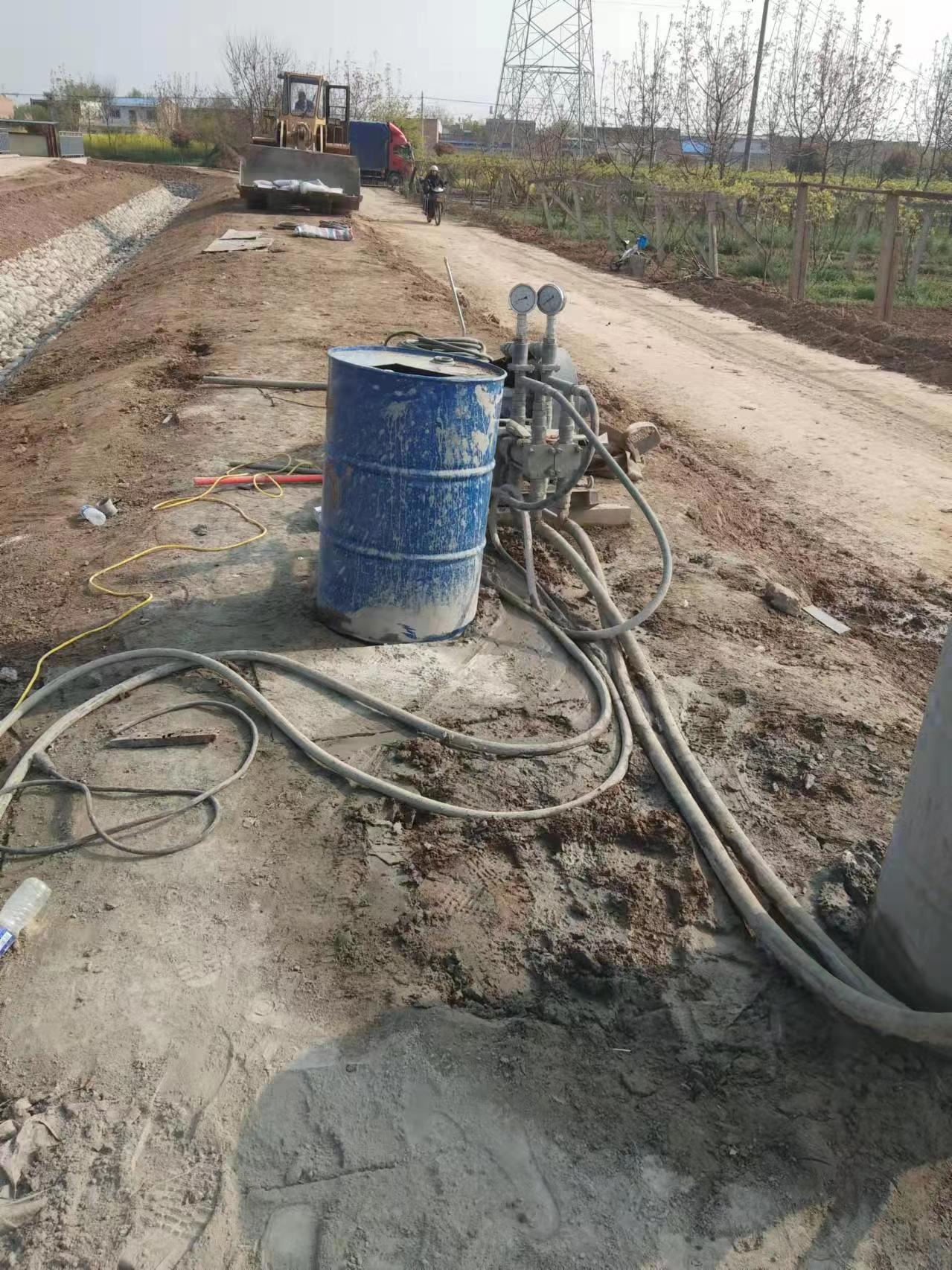 文教镇顶管注浆